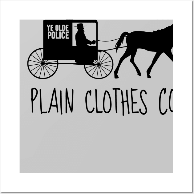 Plain Clothes Cop Wall Art by tomburns